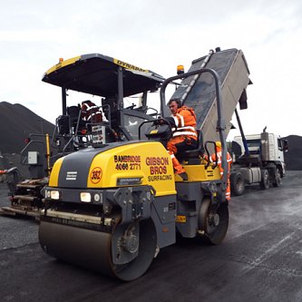 Tarmac paving