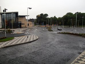 Car park road surfacing
